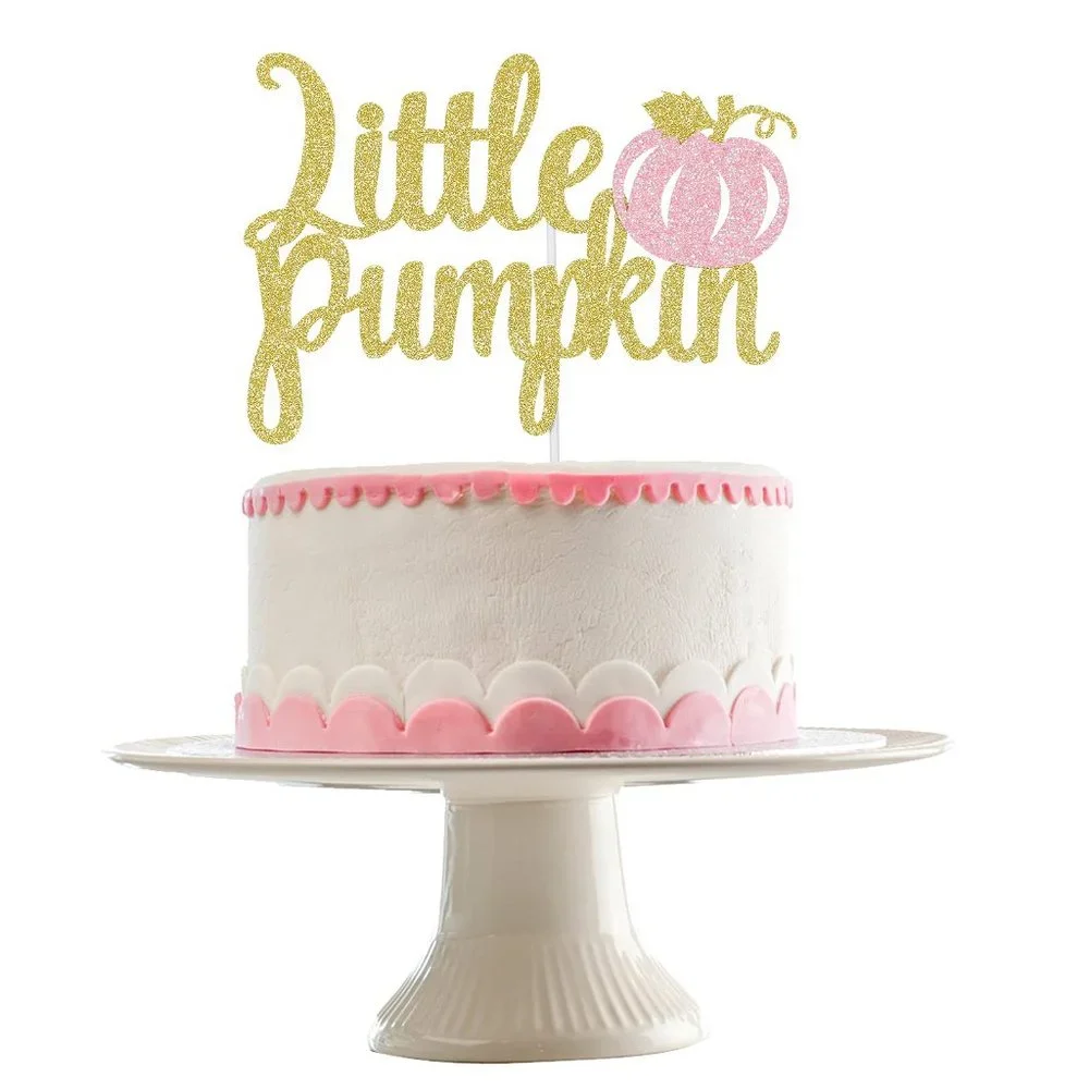 Little Pumpkin Cake topper & Banner